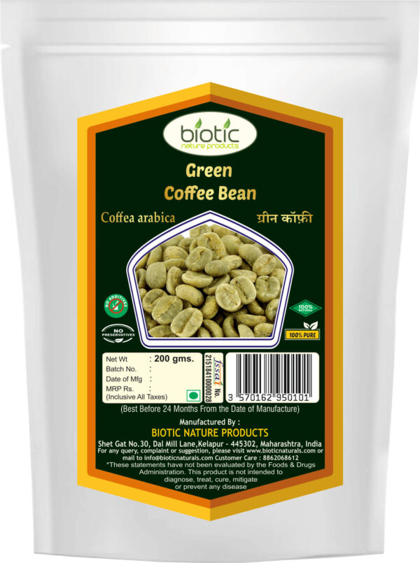 Green Coffee Beans / Coffea arabica - Best Green Coffee beans online india and Green Coffee beans for weight loss