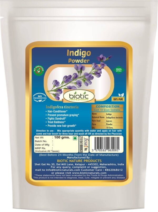 Indigo Powder - indigo leaves powder online india and Organic Indigo leaves powder online and Natural hair Indigo leaf powder
