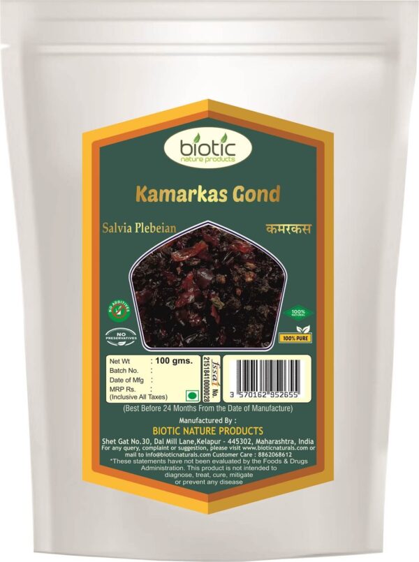 Kamarkas Gond / Palash Gondh - herbs for reshaping body after pregnancy and for younger skin and ayurvedic medicine for back pain after delivery