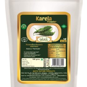 Karela Powder - Ayurvedic Powder for lowers blood sugar level and for blood purifier and for skin problems boils itching