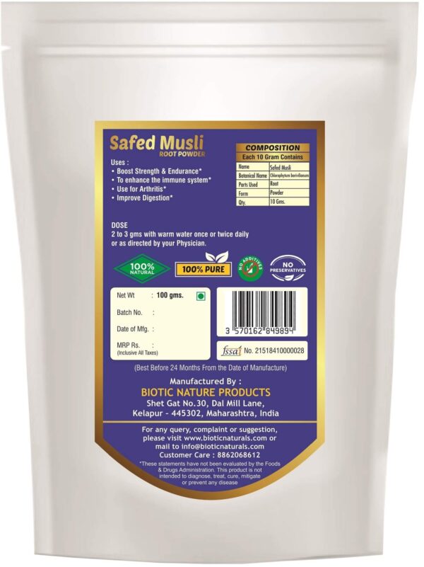 Safed Musli Powder